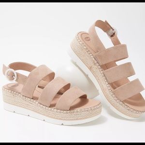 Dr. Scholl's Espadrille Wedge Sandals - One and Only size 9